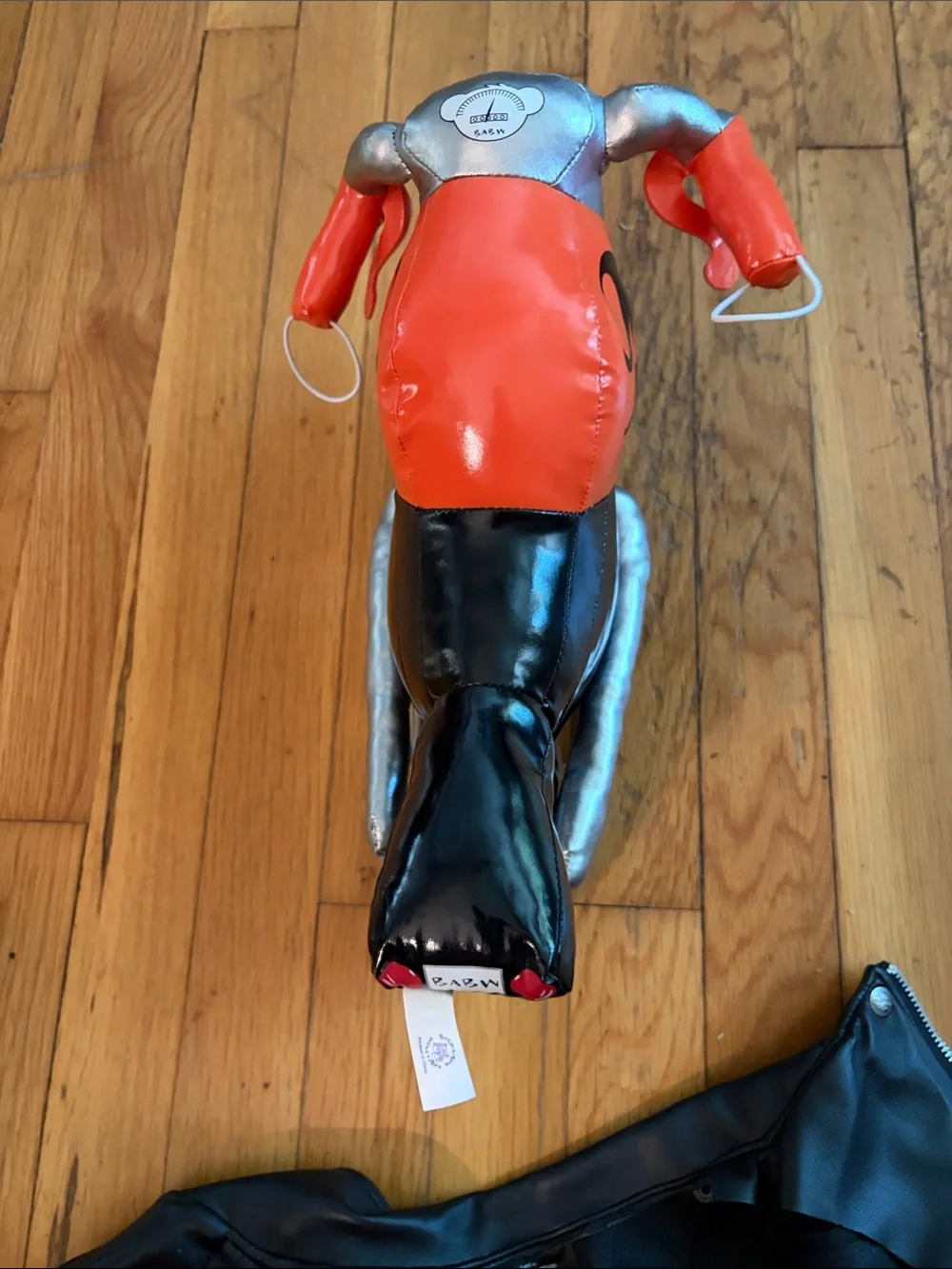 Build A Bear Harley-Davidson Kids Motorcycle Toy with Faux Leather Jacket